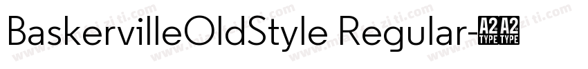 BaskervilleOldStyle Regular字体转换